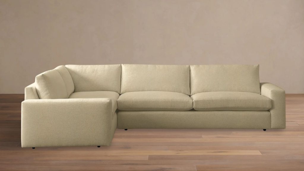 Arhaus' Kipton sofa in a living room.