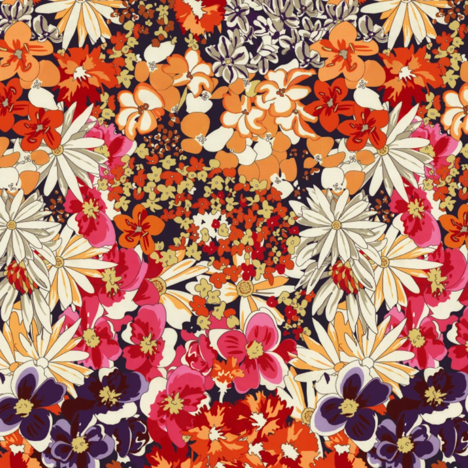 Fabric - Digital printed velvet 76