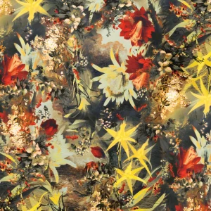 Fabric -Digital Print Velvet 86