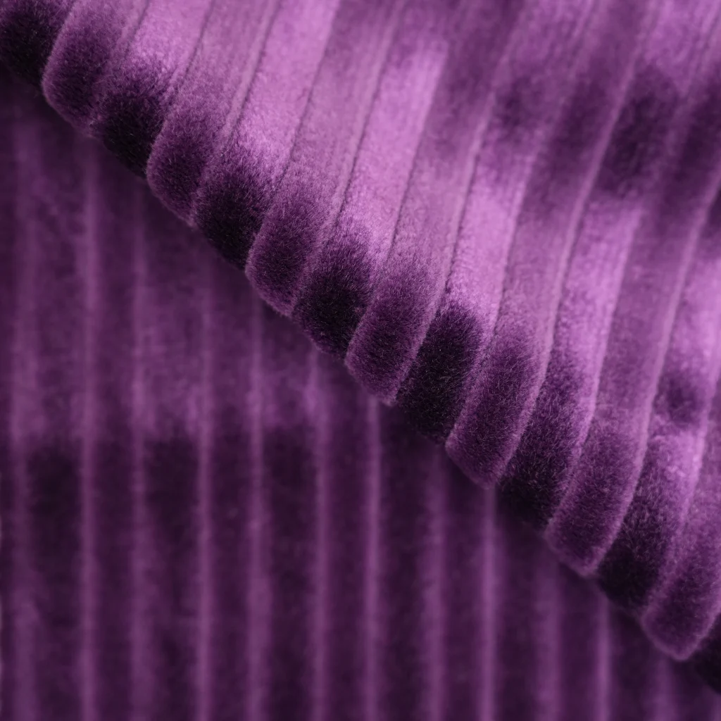 Wide Corduroy Dark Purple