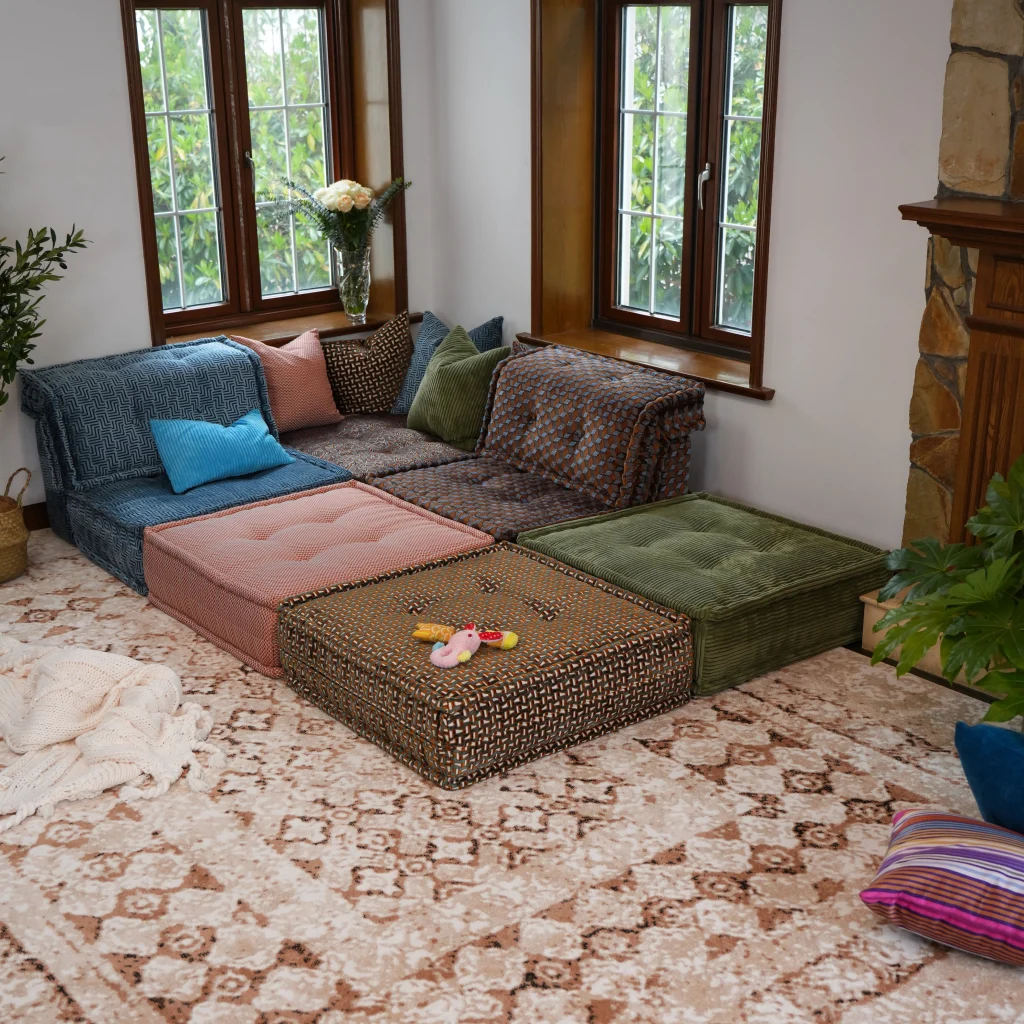 Colorful Sofa Set: Afton