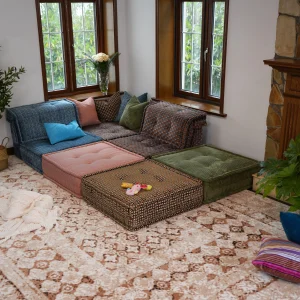Colorful Sofa Set: Afton