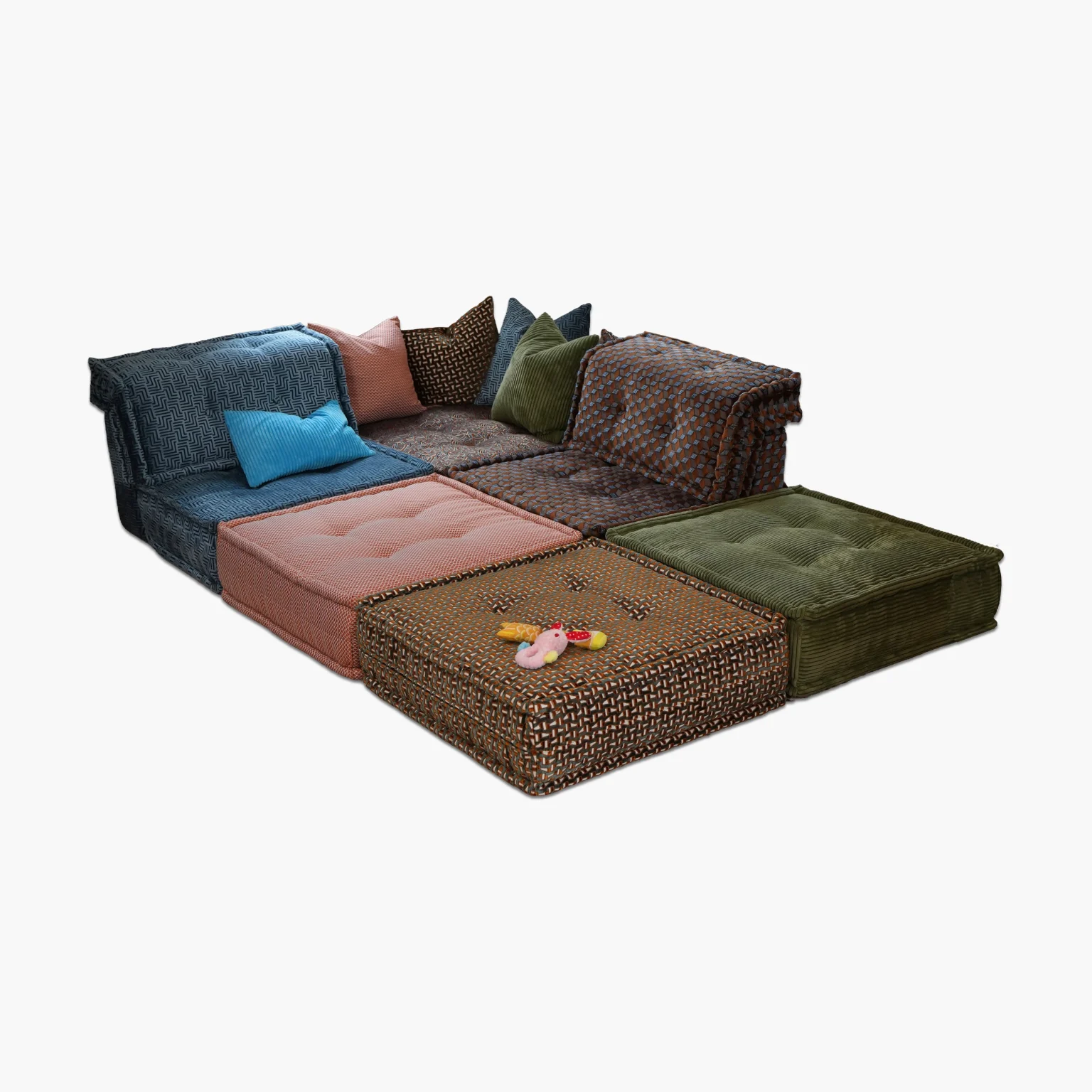Colorful Sofa Set：Afton