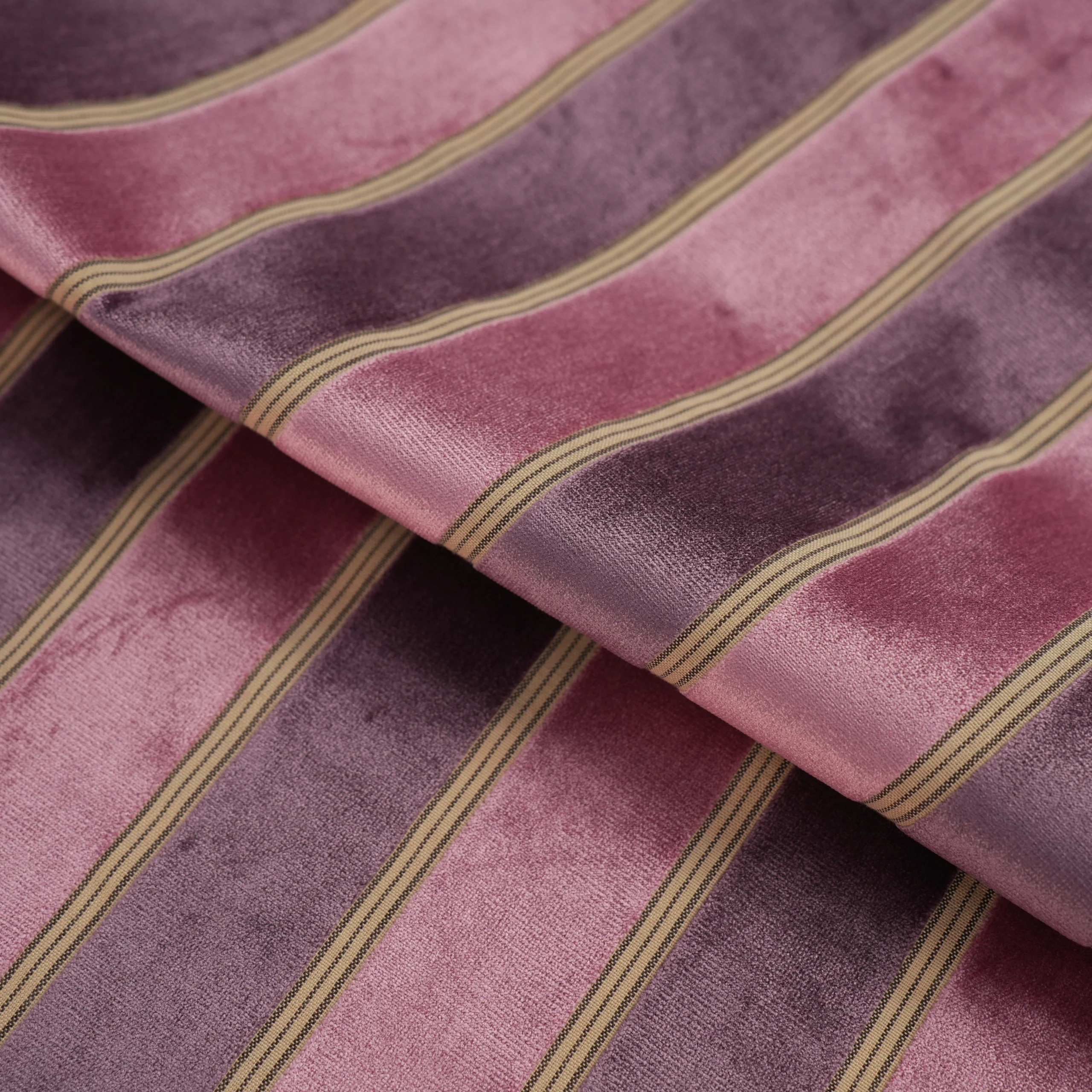 Fabric - Double Color Stripe 09