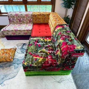 Mah Jong Sofa Set: Leah