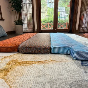 French Daybed Sofa :  Terracotta Window Cushion