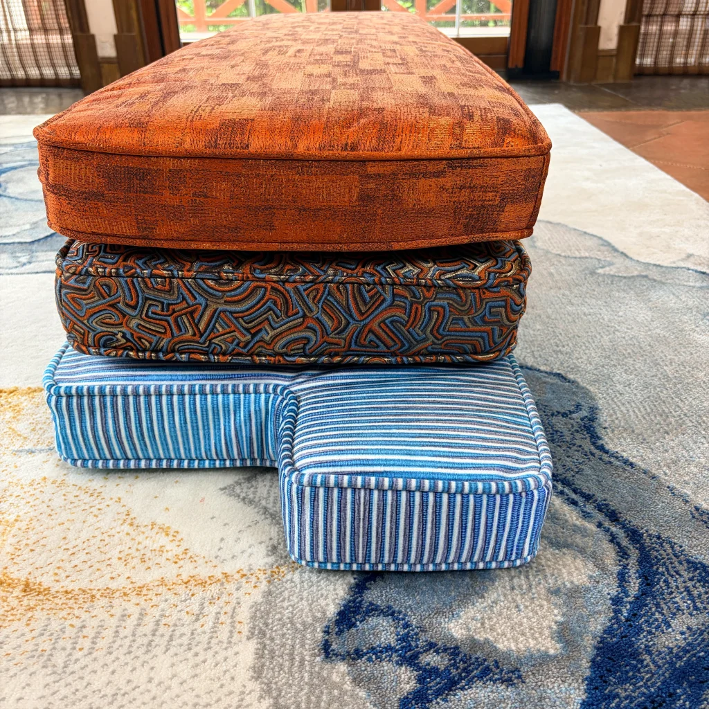 French Daybed Sofa :  Terracotta Window Cushion