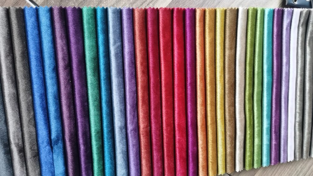 Adorn Croft's curated collection of fabric swatches.