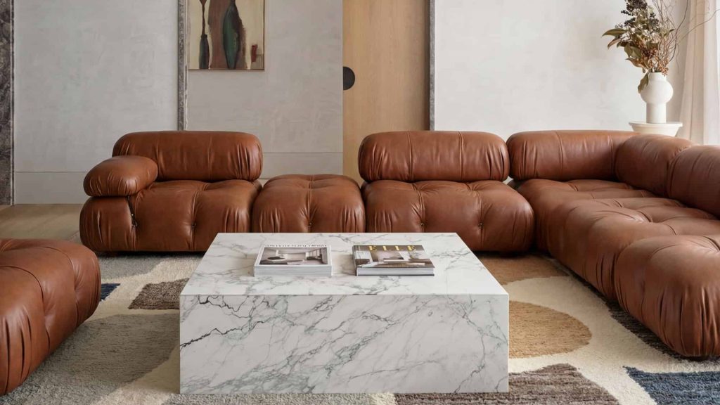 Sohnne's Camaleonda sofa in a living room.