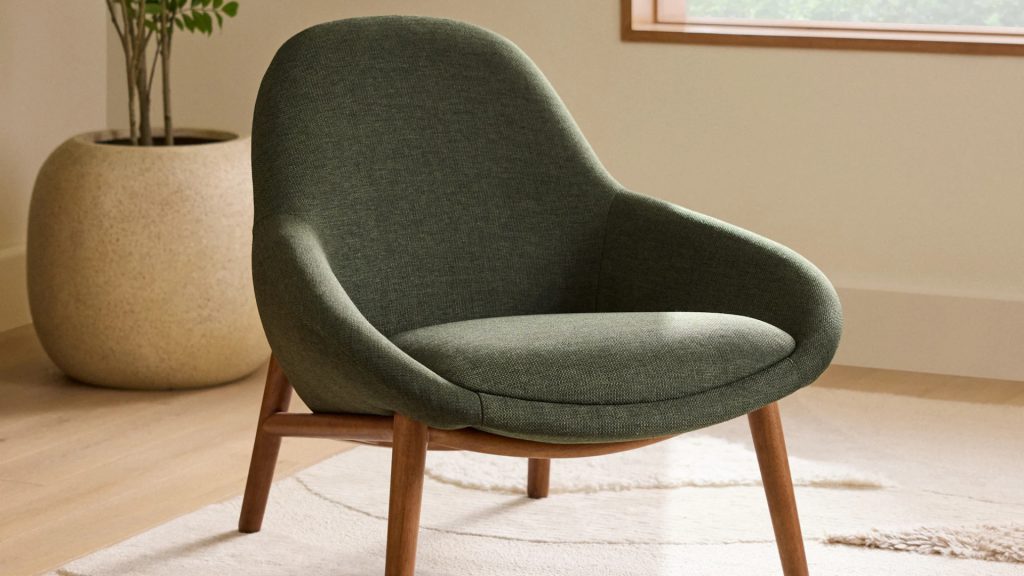 Article's Sunny Lounge Chair in a living room.