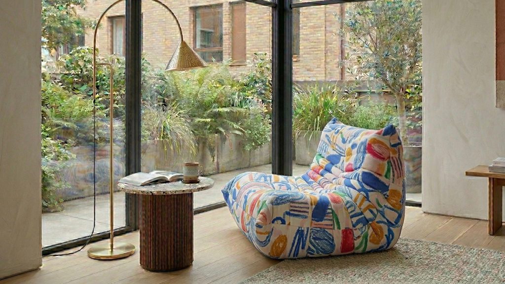 Adorn Croft's single seater Togo sofa beside a