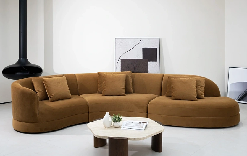 Curved Sofa Set : Doni