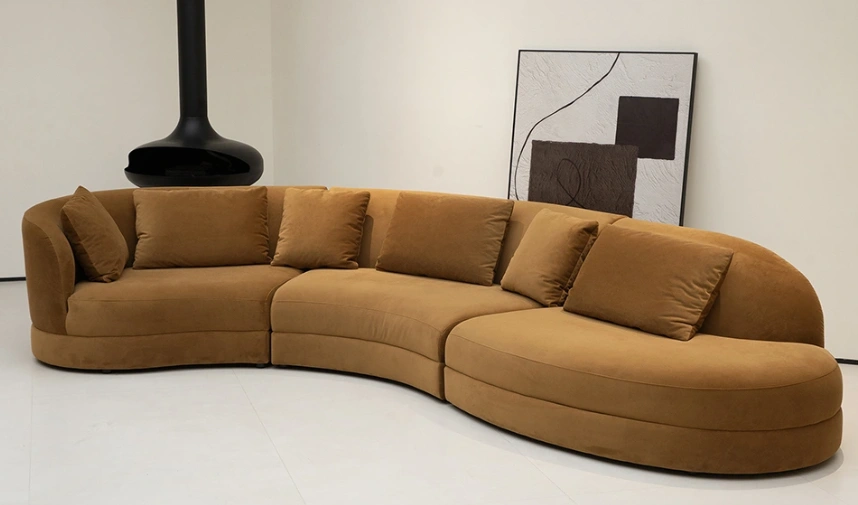 Curved Sofa Set : Doni