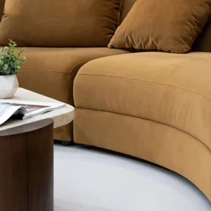 Curved Sofa Set: Doni