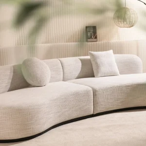 Curved Sofa Set: Agnes