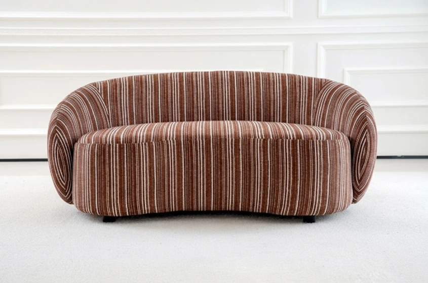 Curved Sofa : 2-Seater Sofa