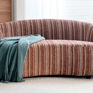 Curved Sofa: 2-Seater Sofa