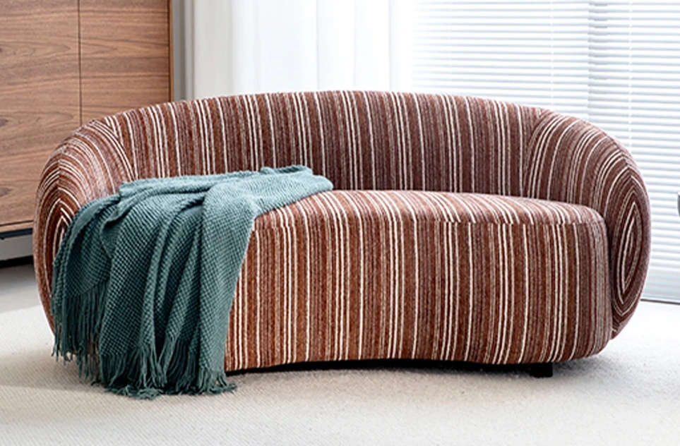 Curved Sofa : 2-Seater Sofa