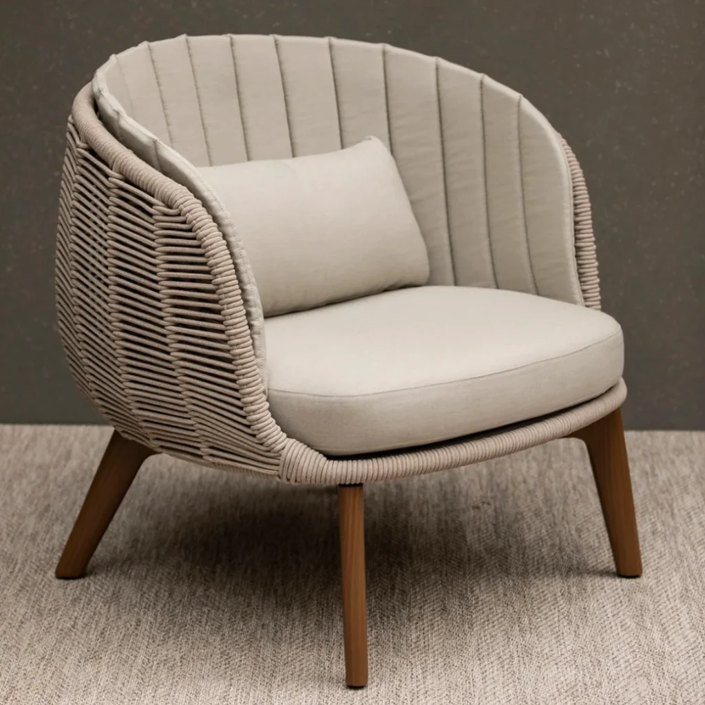 Ourdoor Furniture: BAGEL Lounge Armchair