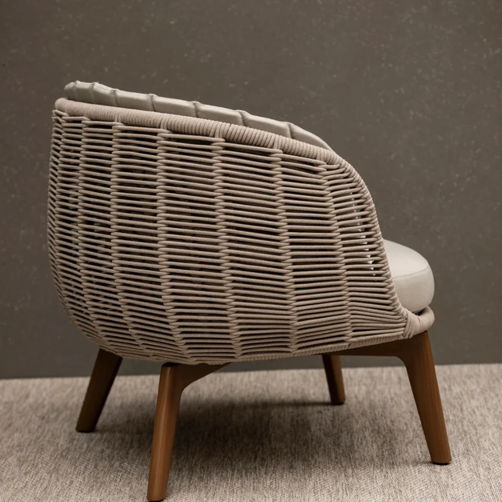 Outdoor Furniture: BAGEL Lounge Armchair