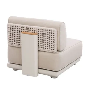 Outdoor Furniture: BLOCK Armless Single Seater