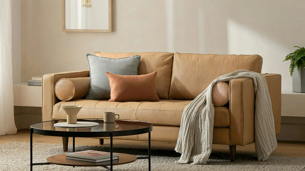 Article's Sven sofa in leather