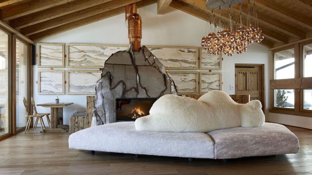Edra's Pack sofa in a living room.