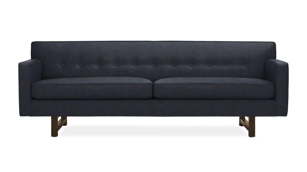 Room & Board's Andre Sofa in navy blue