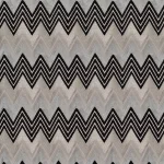 Graphite Chevron Jacquard
