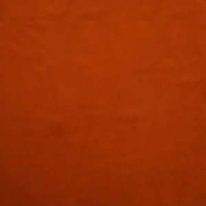 Burnt Terracotta Cotton Velvet