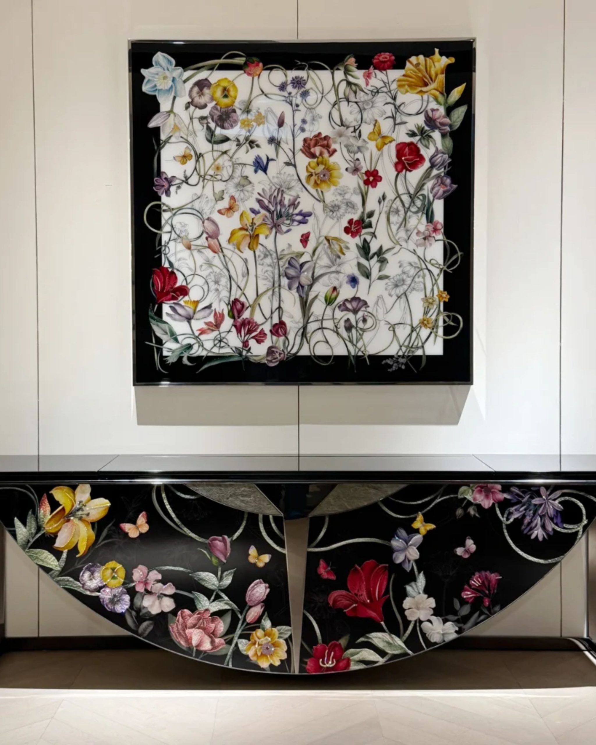 Crystal Inlay Furniture