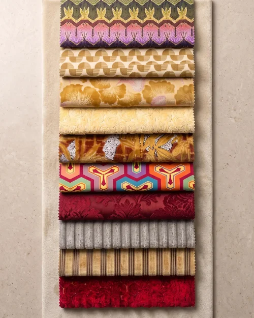 Free 20 swatches in vibrant patterns from Adorn Croft's curated collection