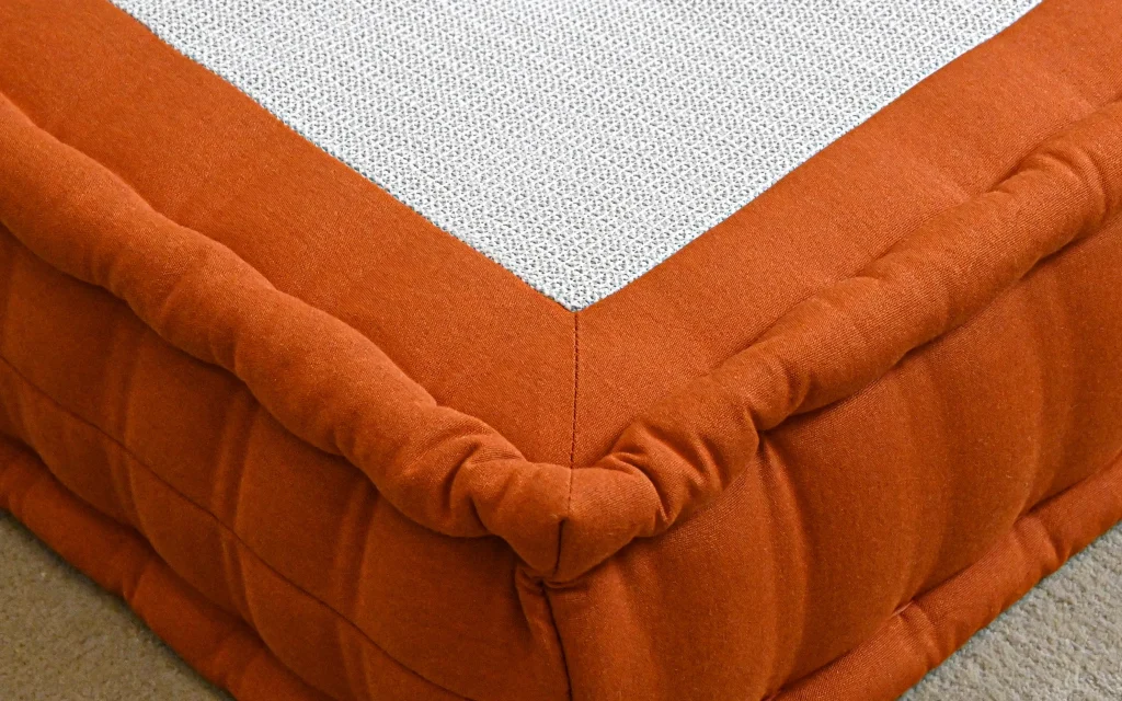 Breathable mesh sofa bottom that lets water drain straight through