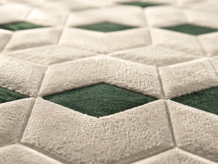 VIRIDIAN FACET RUG