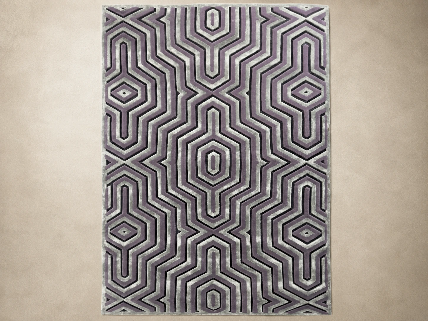 AMETHYST LABYRINTH RUG