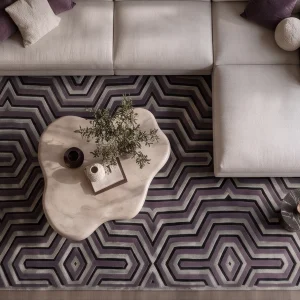 AMETHYST LABYRINTH RUG