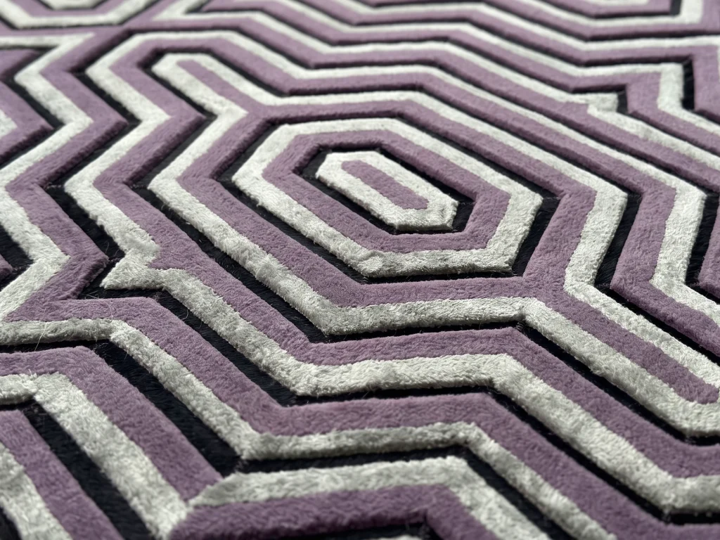 AMETHYST LABYRINTH RUG
