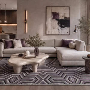 AMETHYST LABYRINTH RUG