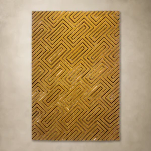 GOLDEN CIRCUIT RUG