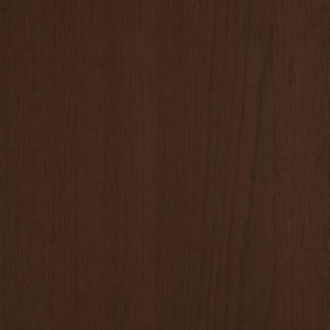 Dark walnut wood finish with rich brown tones and subtle grain