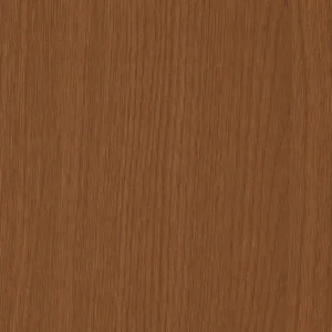 Toasted oak wood finish with warm natural grain texture