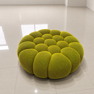 Bubble Sofa : Round Ottoman